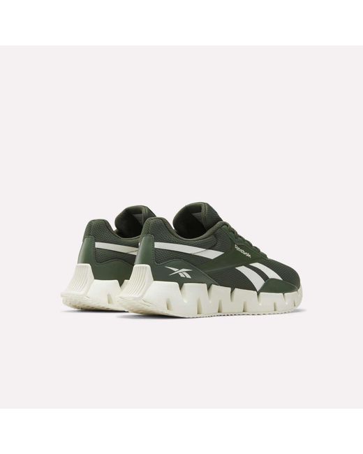 Reebok Green Zig Dynamica Str Shoes