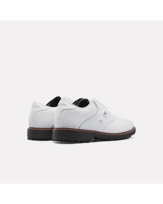 Reebok White Og Pump Golf Shoes