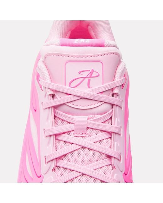 Reebok Pink Angel Reese 1 Basketball Shoes