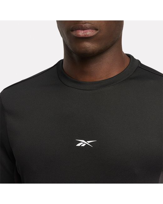 Reebok Black Rbk-Lab Trail Long Sleeve T-Shirt