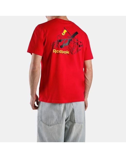 Reebok Red Spain Football T-Shirt