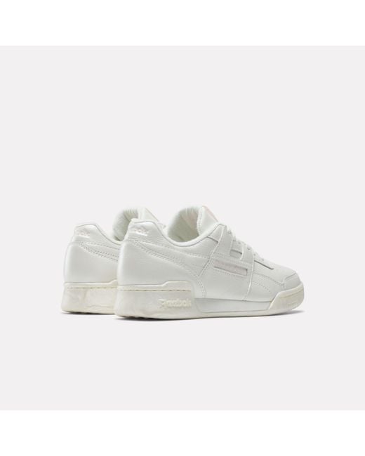 Reebok White Workout Plus Trainers