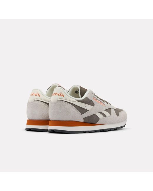 Reebok White Classic Leather Sneakers