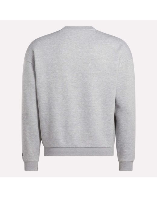 Reebok Gray Cottle Sweatshirt for men