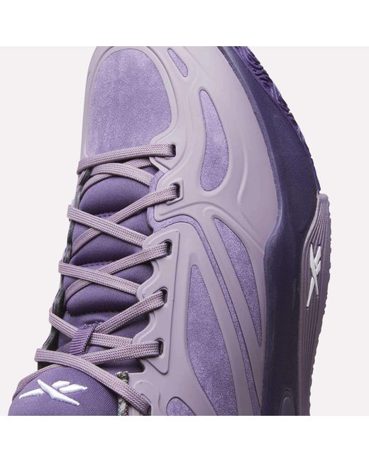 Reebok Purple Engine A Basketball Shoes