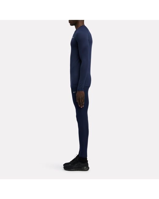 Reebok Id Train Compressie Leggings, Afmeting in het Blue voor heren