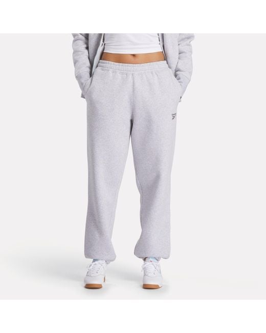 Reebok Gray Wardrobe Essentials Sweatpant