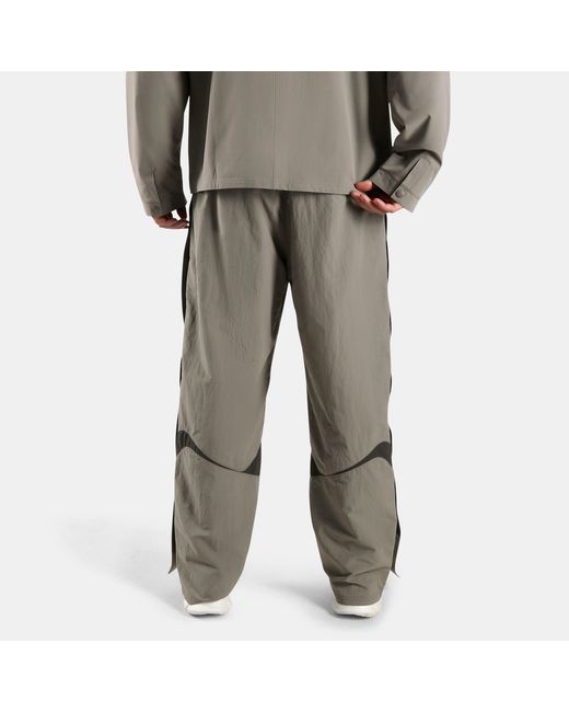 Reebok Gray Rbk.Basketball Snap Pant