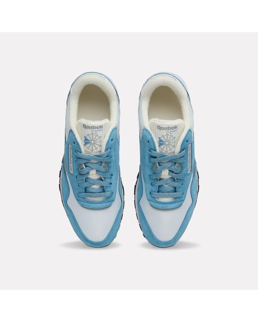 Reebok Blue Classic Nylon Trainers
