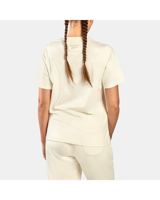 Reebok Natural Embossed Edge T-Shirt