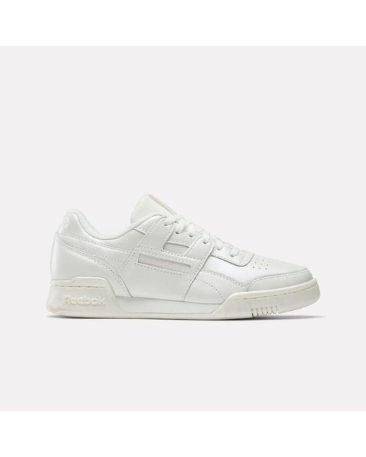 Reebok White Workout Plus Trainers
