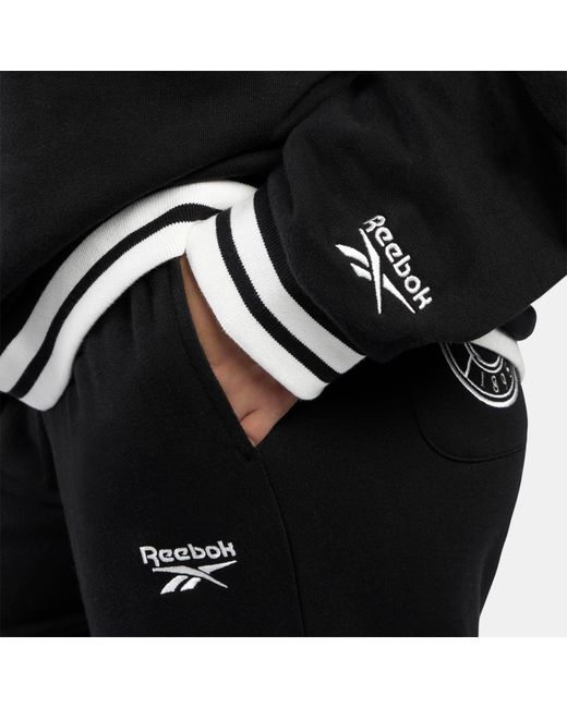 Reebok Black Lawn Club Oversized Hoodie