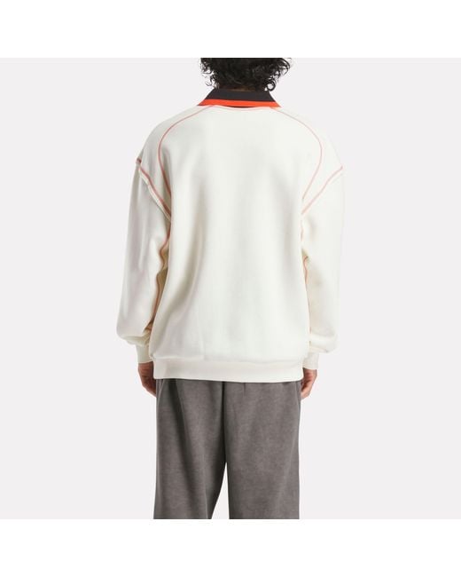 Reebok White X Kodak Crew Sweatshirt