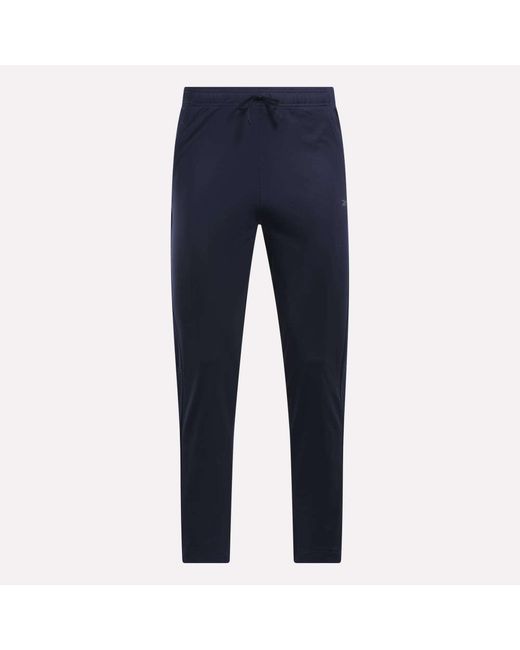 Reebok Blue Train Knit Pants for men