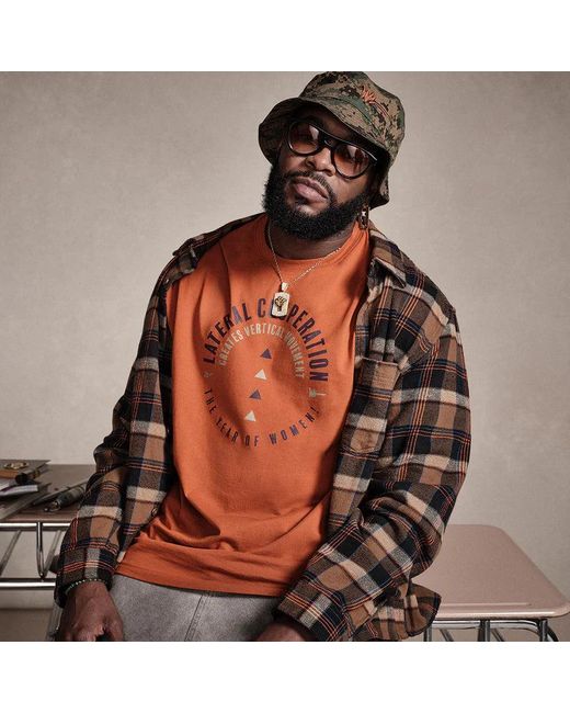 Reebok Orange X Walker Wear T-Shirt
