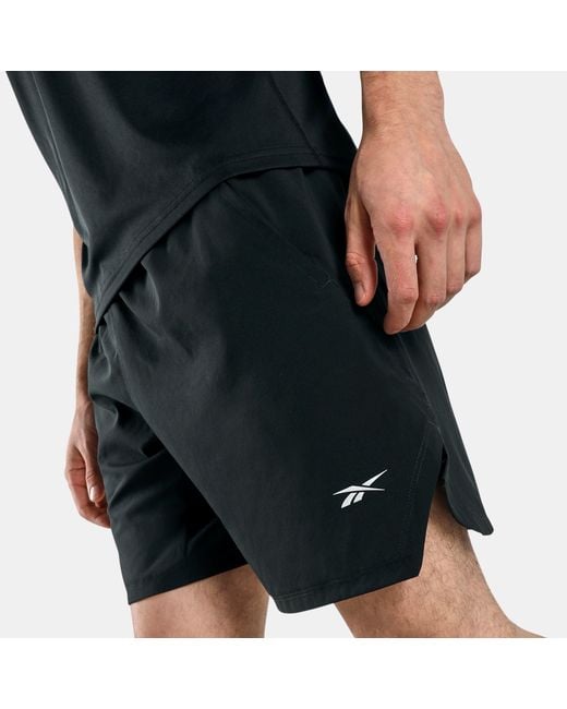 Reebok Black Id Run Shorts