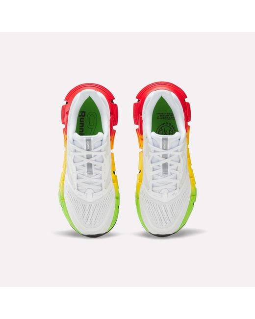 Reebok Yellow Floatzig 2 Solemates Running Shoes
