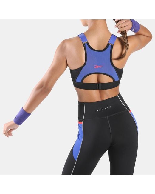 Reebok Black Rbk Lab Sports Bra