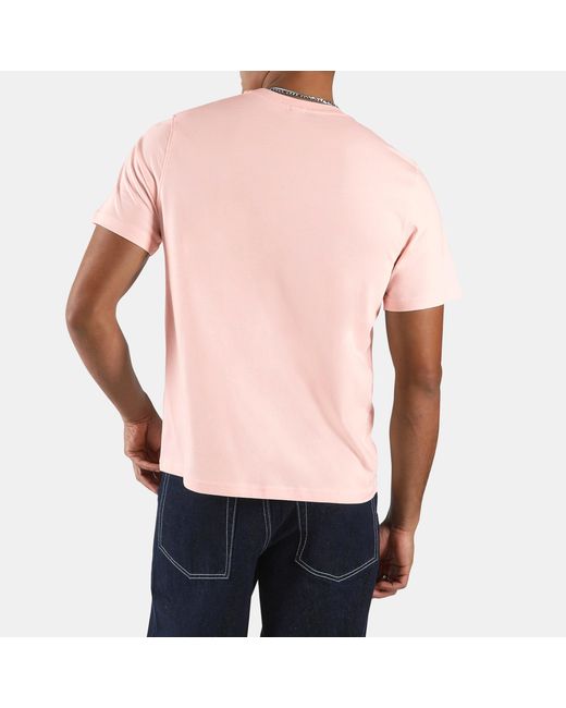 Reebok Red Big Logo Crew Neck Tee