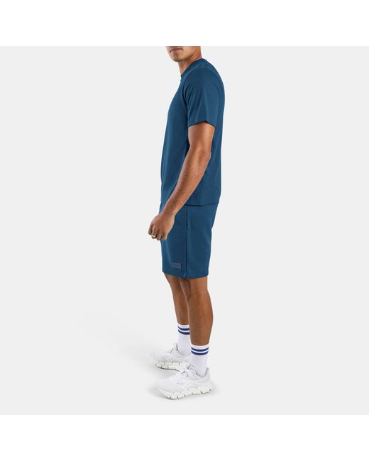 Reebok Blue Silicone Badge T-Shirt