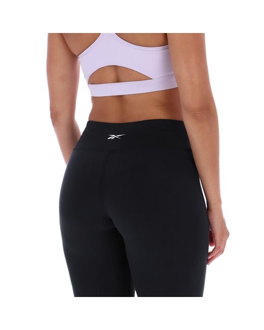 Reebok White Id Train 3/4 Leggings
