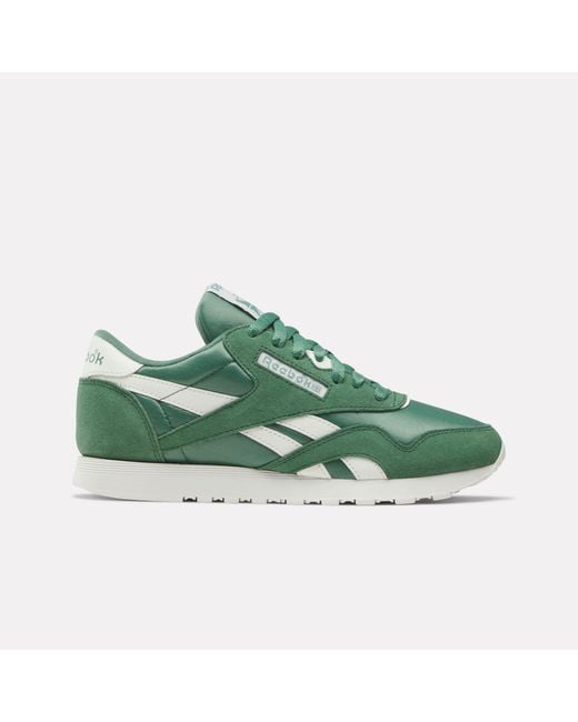 Reebok Green Classic Nylon Trainers