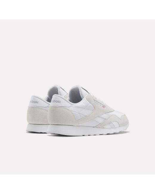 Reebok White Classic Nylon Trainers for men