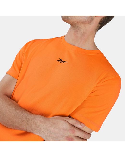 Reebok Orange Athlete T-Shirt