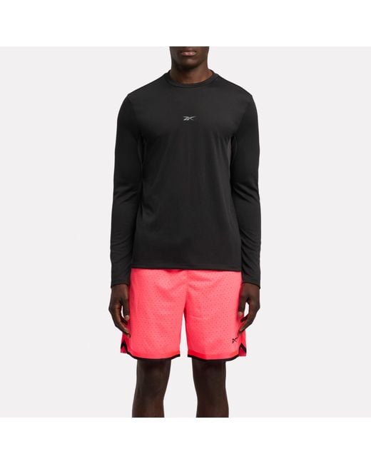 Reebok Black Rbk-Lab Trail Long Sleeve T-Shirt