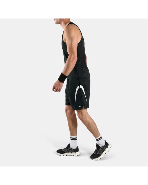 Reebok Black Rbk.Basketball Mesh Shorts