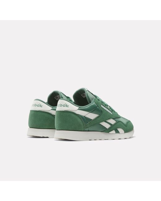 Reebok Green Classic Nylon Trainers