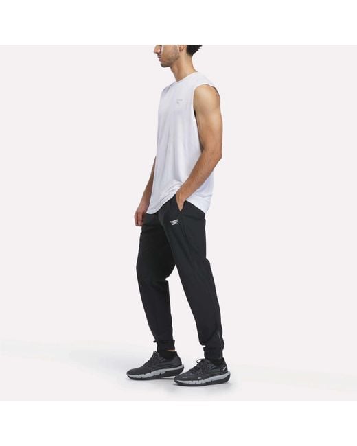 Reebok Black Repeat Pants for men
