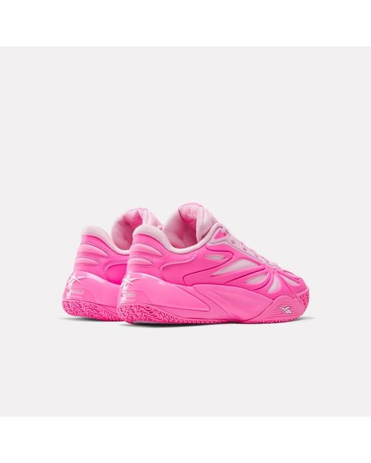 Reebok Pink Angel Reese 1 Basketball Shoes