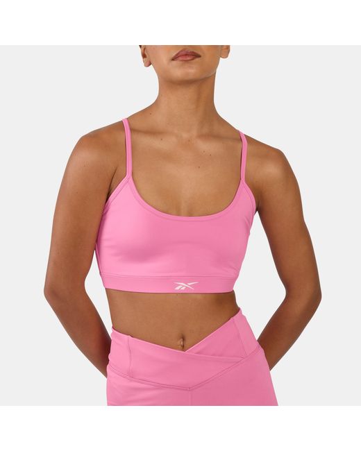 Reebok Red Kendal Core Strappy Sports Bra