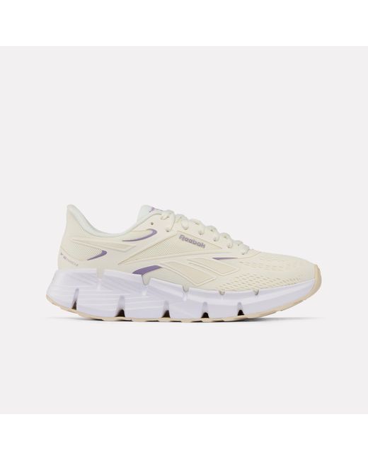 Reebok White Zig Dynamica 6 Running Shoes