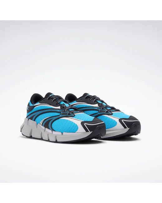 Reebok Blue Zig Hypnotica Running Shoes