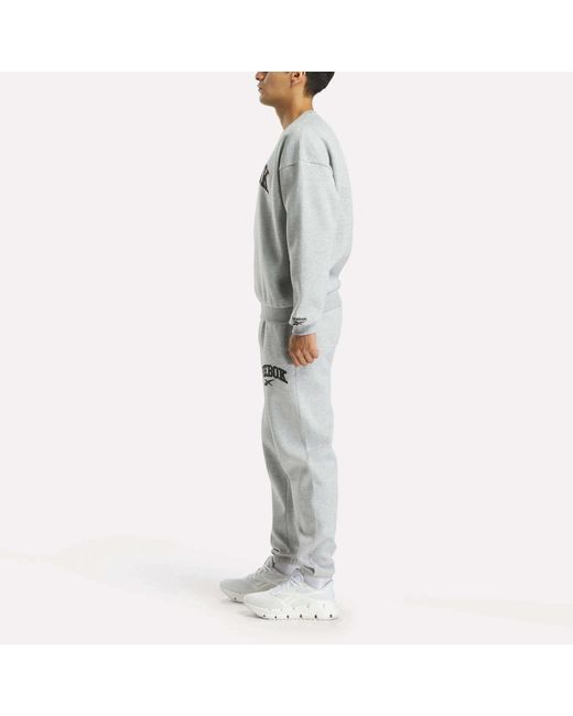 Reebok Gray Joggers for men