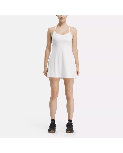 Reebok White Lux Strappy Dress
