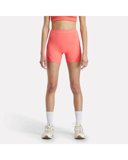 Reebok Red X Angel Reese Bike Shorts