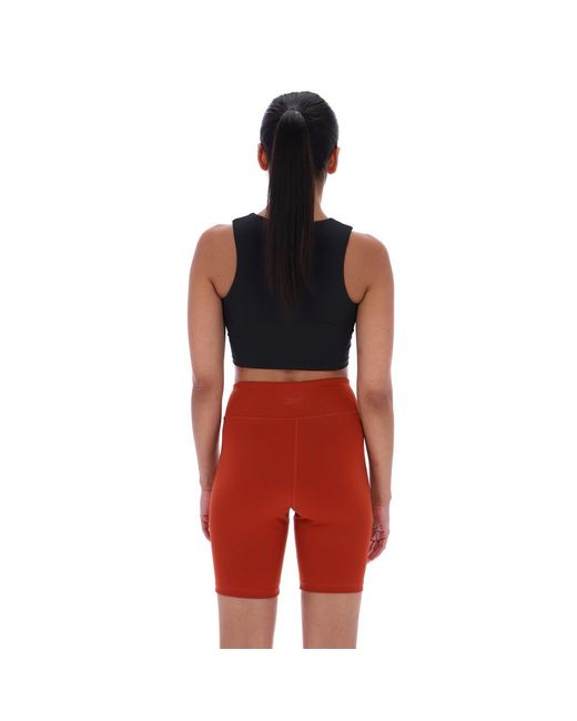 Reebok Red Lux Contour Crop Top