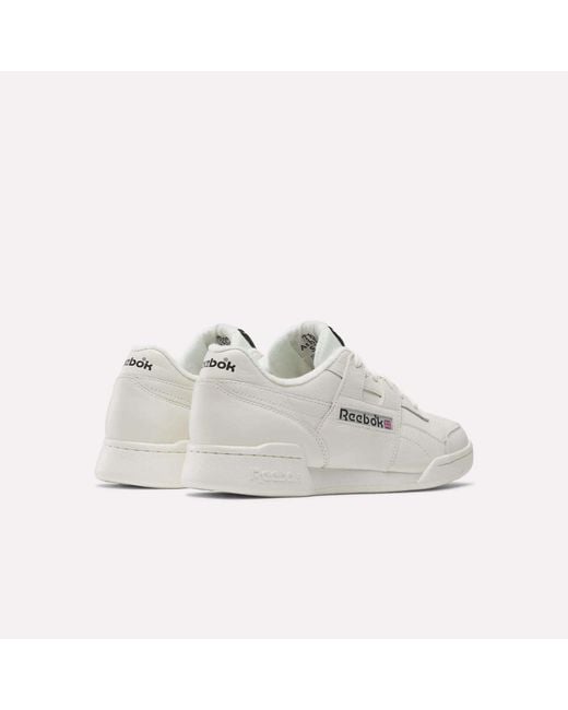 Reebok White Workout Plus Trainers