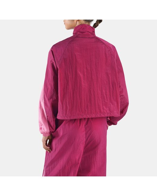 Reebok Red Heritage Dance Blocked Track Jacket