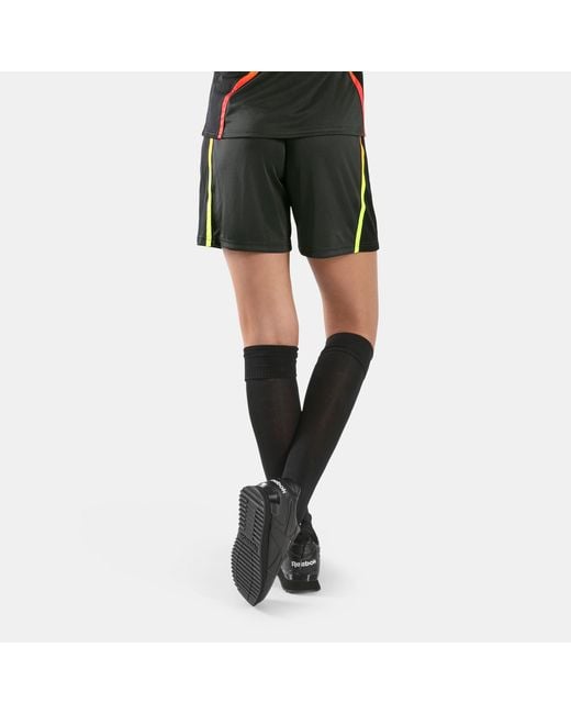 Reebok Black Sidewinder Football 6" Shorts