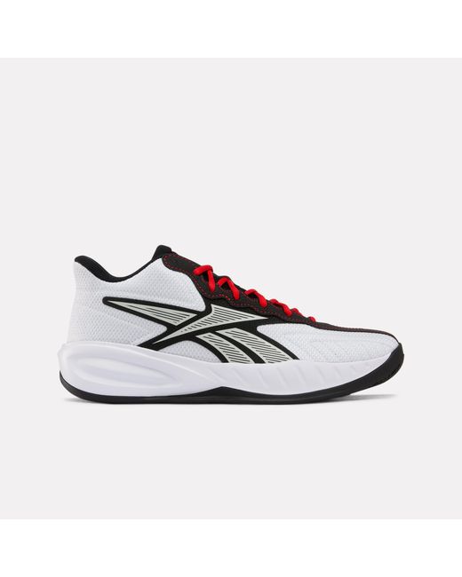 Reebok White Press Basketball Shoes