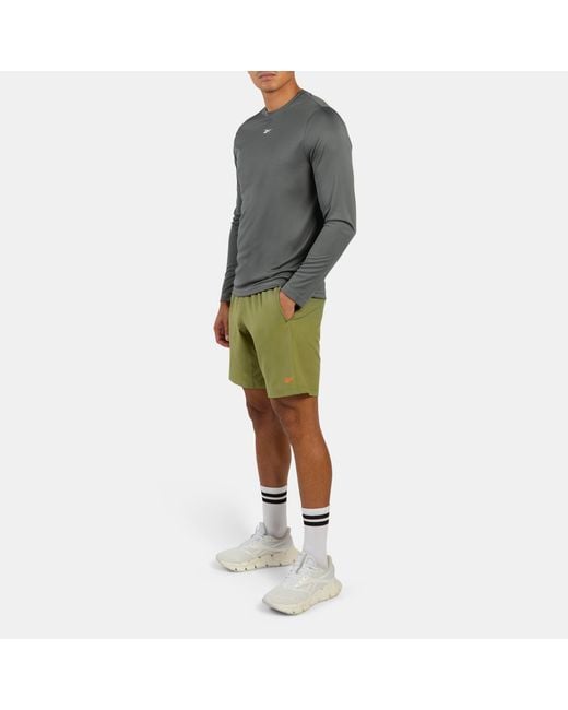 Reebok Green Wor Woven Short for men