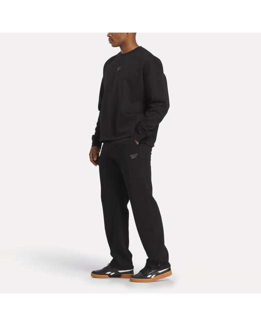 Reebok Wardrobe Essentials Sweatshirt, Afmeting in het Black voor heren