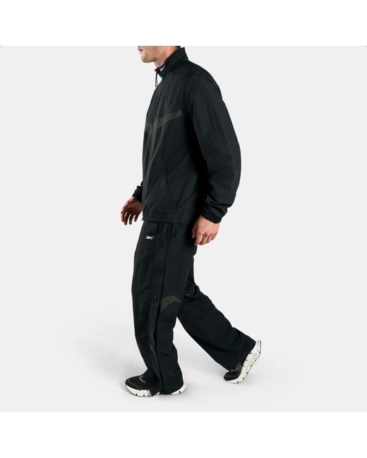 Reebok Black Rbk.Basketball Snap Pant