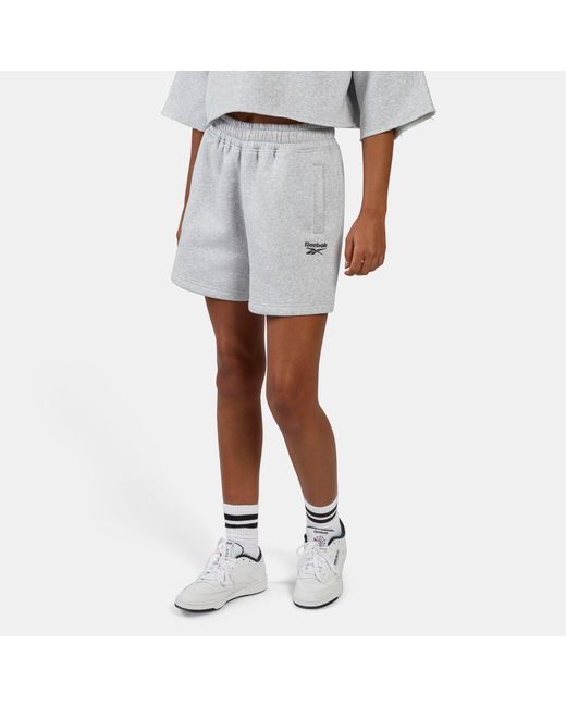 Short Wardrobe Essentials, Taille Reebok en coloris White