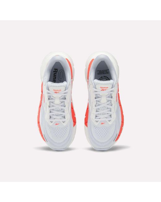 Reebok White Floatzig Double Running Shoes