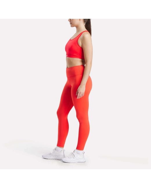 Reebok Red Core High-Impact Bra